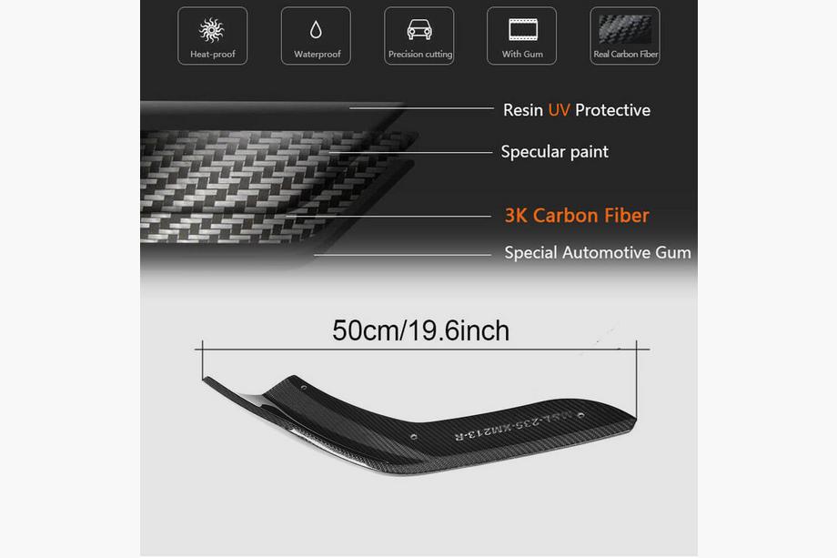 BMW 2-serie F22/F23 2014–2021 Frontkofanger flaps Flap (til F87 M2/M2C, carbon) Foto 6