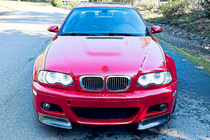 BMW 3-serie E46 1998–2006 Frontbumper flaps Flap (til M3, carbon) foto 4