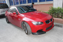 BMW 3-serie E90/E91 2005–2011 Frontspoilerlæbe-udvidelser Flap FRP V2 (til E90 2008-2011 Base) foto 3