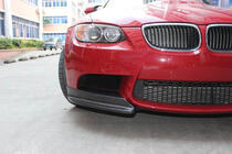 BMW 3-serie E90/E91 2005–2011 Frontspoilerlæbe-udvidelser Flap FRP V2 (til E90 2008-2011 Base) foto 5