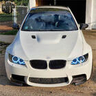 BMW 3-serie E92/E93 2006–2013 Front kofanger flaps i carbon (til M3, carbon) foto 2