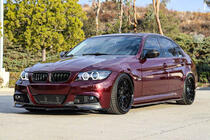 BMW 3-serie E90/E91 2005–2011 Frontkofanger flaps (til E90 2008-2011 M-Sport, carbon) foto 3