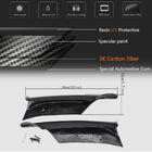 BMW 3-serie E90/E91 2005–2011 Flaps til frontkofanger Flap (til E90 2005-2008 M-Sport, kulfiber) foto 5