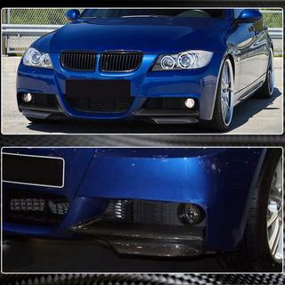 Flaps til frontkofanger Flap (til E90 2005-2008 M-Sport, kulfiber) foto 3