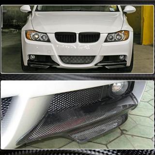 Flaps til frontkofanger Flap (til E90 2005-2008 M-Sport, kulfiber) foto 4