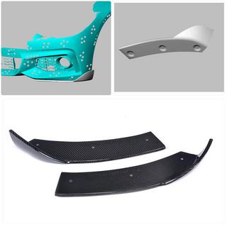 Flaps til forreste kofanger (til M-Sport, kulfiber) BMW 4-serie F32/F33/F36 2012–2020 foto 2