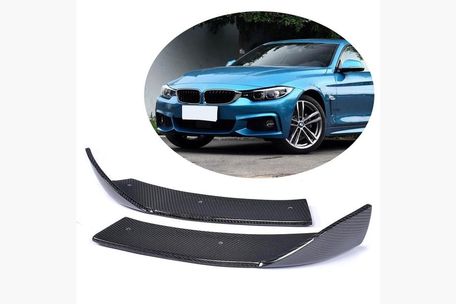 BMW 4-serie F32/F33/F36 2012–2020 Flaps til forreste kofanger (til M-Sport, kulfiber) Image