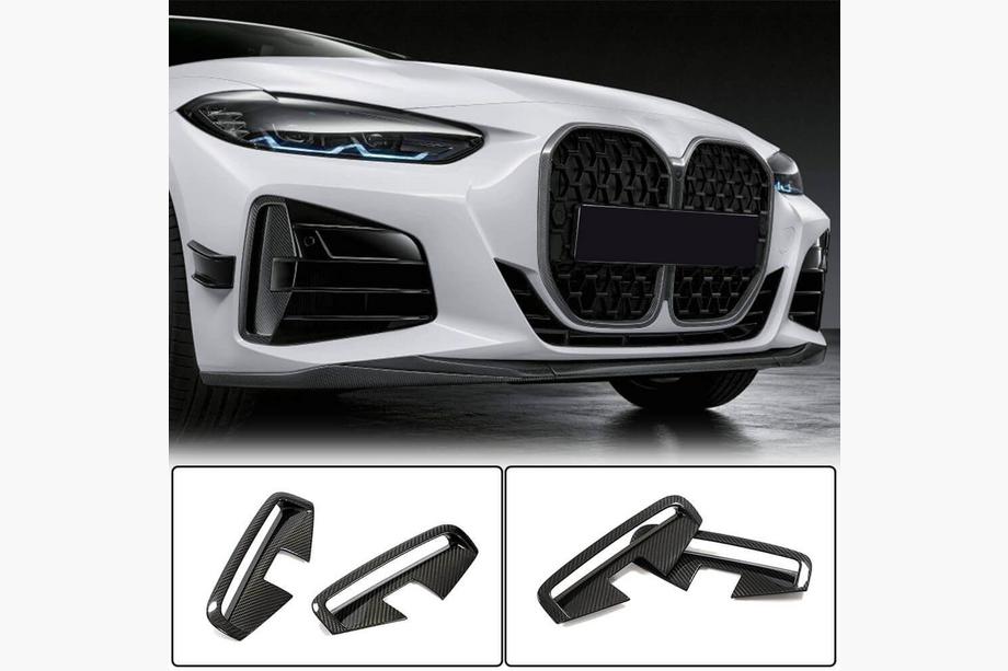 BMW 4-serie G22/23/26 2020– Frontlæbe til forreste kofanger (til G22/G23 M-Sport, carbon) Image