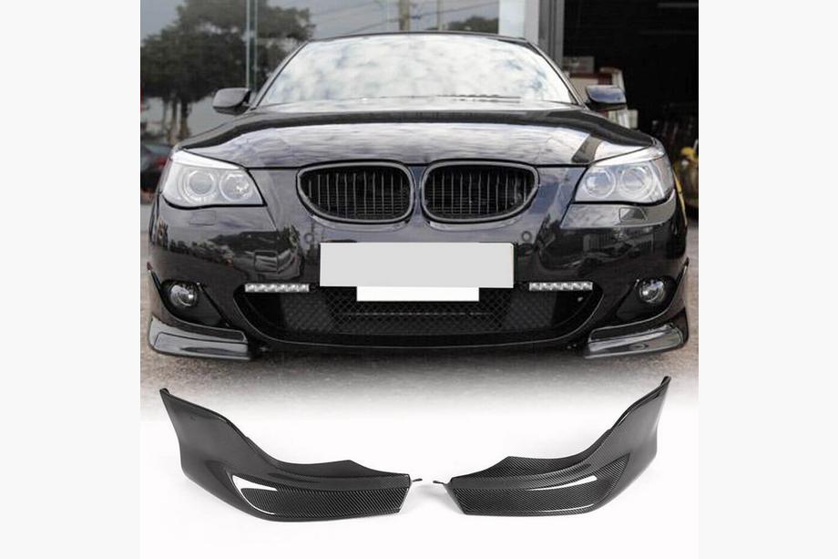 BMW 5-serie E60/E61 2003–2010 Flaps til forreste kofanger (til M-Sport, kulfiber) Image