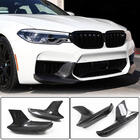 BMW 5-serie G30/G31 2017–2023 Front kofanger lip flaps Flap (til M5 F90 2017-2020, kulfiber) foto 1