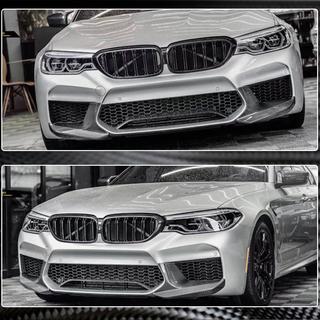 Front kofanger lip flaps Flap (til M5 F90 2017-2020, kulfiber) BMW 5-serie G30/G31 2017–2023 foto 4