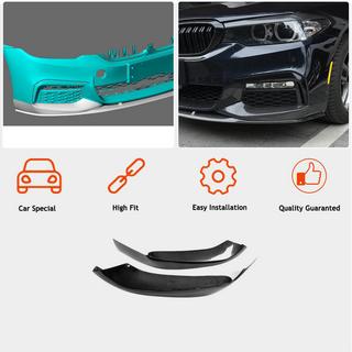Front bumper splittere Flap V2 (til M-Sport 2017-2020, carbon) BMW 5-serie G30/G31 2017–2023 foto 2