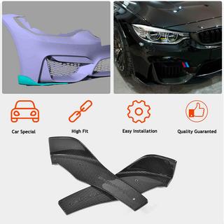 Frontbumper-lip Flap V1 (til F82/F83, kulfiber) BMW 4-serie F32/F33/F36 2012–2020 foto 2