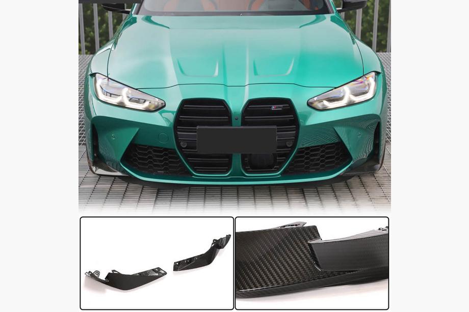 BMW 3-serie G20/G21 2018– Frontkofanger-flaps (til G80, carbon) Image