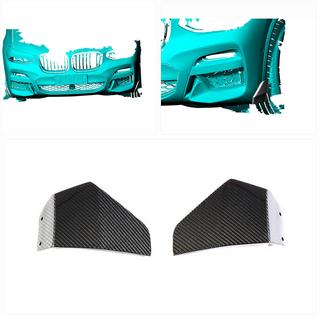 Flap-frontbumper flaps (til original M-Sport 2018-2021, karbon) foto 2