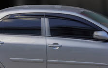 Toyota Corolla 2007–2013 Vindafvisere til vinduer (4 stk., Sunplex Sport) foto 4