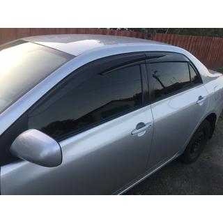 Vindafvisere til vinduer (4 stk., Sunplex Sport) Toyota Corolla 2007–2013 foto 1