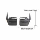 BMW 2-serie G42 2021– Bagkofanger-splittere V1 (til G87, carbon) foto 8