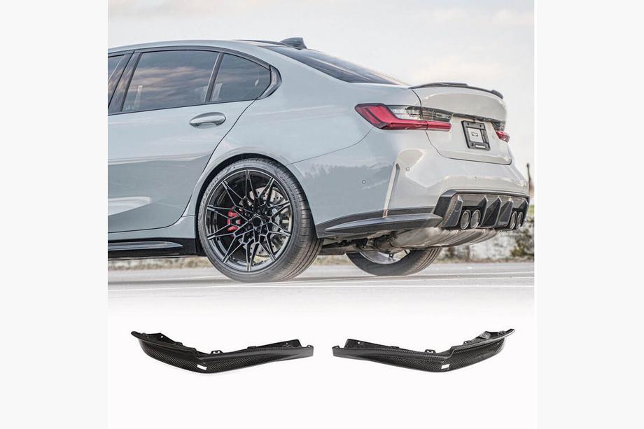 BMW 3-serie G20/G21 2018– Bagkofanger-flaps Flap V3 (til G80, carbon) Image