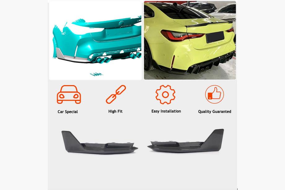 BMW 4-serie G22/23/26 2020– Bagkofanger-flaps Flap V2 (til G82/G83) Foto 2