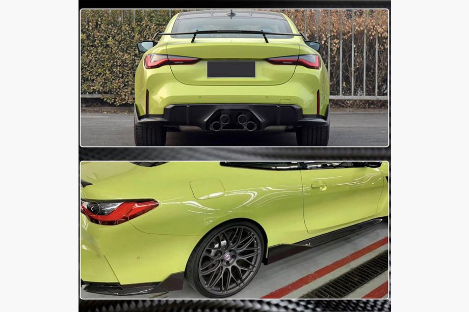 BMW 4-serie G22/23/26 2020– Bagkofanger-flaps Flap V2 (til G82/G83) Foto 4