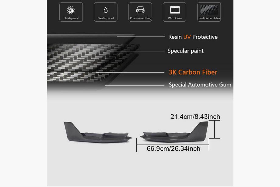 BMW 4-serie G22/23/26 2020– Bagkofanger-flaps Flap V2 (til G82/G83) Foto 6