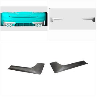 Bagkofanger-flaps i carbon (til M-Sport/M5 F90, carbon) BMW 5-serie G30/G31 2017–2023 foto 2