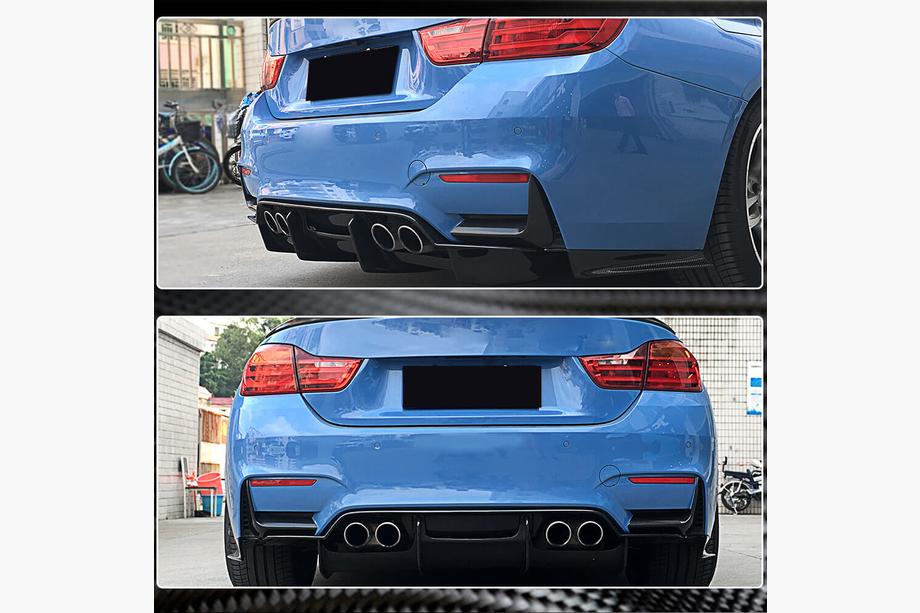 BMW 4-serie F32/F33/F36 2012–2020 Bagkofanger flaps Flap V1 (til F82/F83, carbon) Foto 4