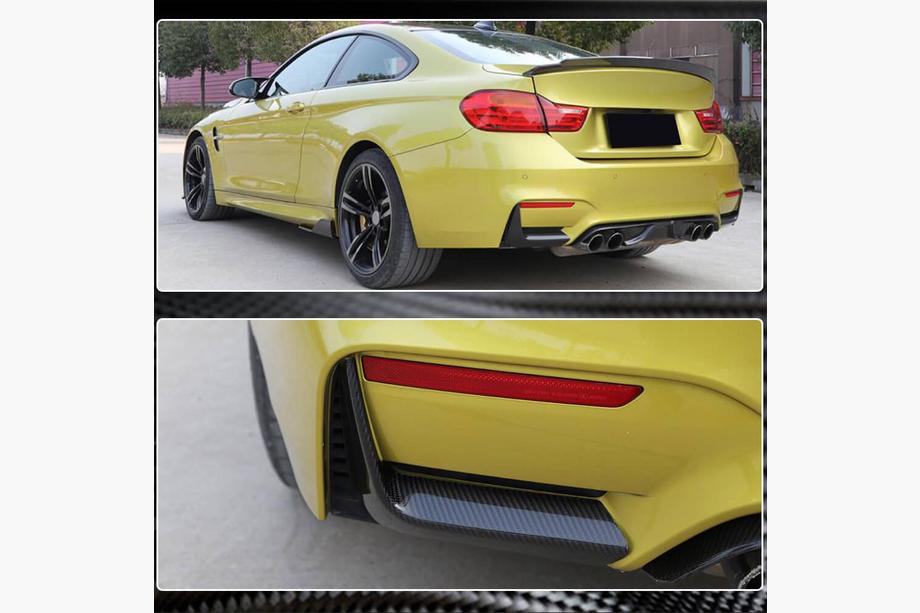 BMW 4-serie F32/F33/F36 2012–2020 Bagkofanger flaps Flap V1 (til F82/F83, carbon) Foto 5