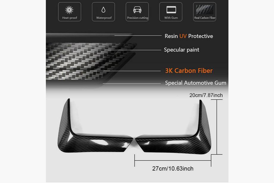 BMW 4-serie F32/F33/F36 2012–2020 Bagkofanger flaps Flap V1 (til F82/F83, carbon) Foto 6
