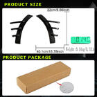 BMW 2-serie G42 2021– Aerodynamiske bagkofanger-indsatser (til G87, carbon) foto 5