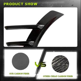 Aerodynamiske bagkofanger-indsatser (til G87, carbon) BMW 2-serie G42 2021– foto 4