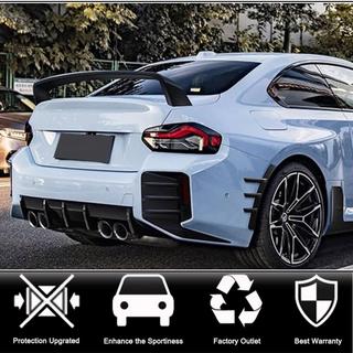 Splittere til bagkofanger V2 (til G87, Carbon) BMW 2-serie G42 2021– foto 2