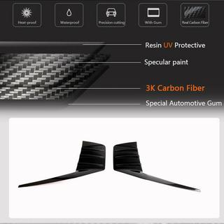 Splittere til bagkofanger V2 (til G87, Carbon) BMW 2-serie G42 2021– foto 4