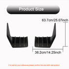 BMW 2-serie G42 2021– Flaps til bagkofanger Flap Carbon V5 (til G87) foto 5
