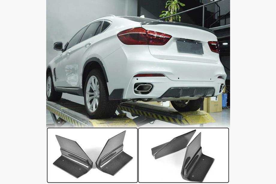 BMW X6 F16 2014–2019 Bagkofanger-flaps Flap (til M-Sport, carbon) Image