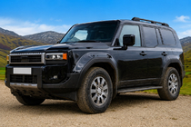 Toyota Land Cruiser Prado 250 2023– Sorte OEM tagrælinger (aluminium) foto 1