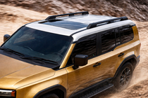 Toyota Land Cruiser Prado 250 2023– Sorte OEM tagrælinger (aluminium) foto 3