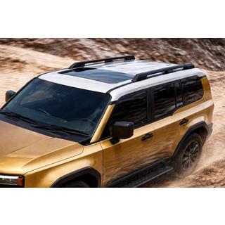 Sorte OEM tagrælinger (aluminium) Toyota Land Cruiser Prado 250 2023– foto 3