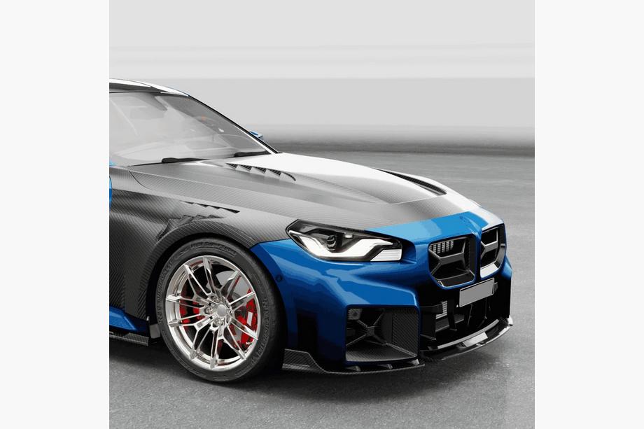 BMW 2-serie G42 2021– Carbon FullSet bodykit (til G87) Foto 2