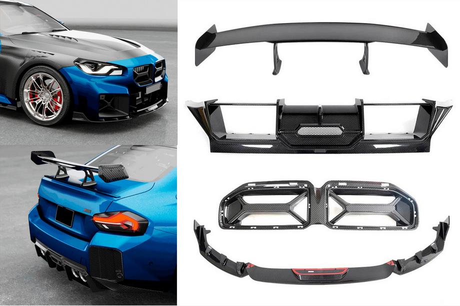 BMW 2-serie G42 2021– Carbon FullSet bodykit (til G87) Foto 1