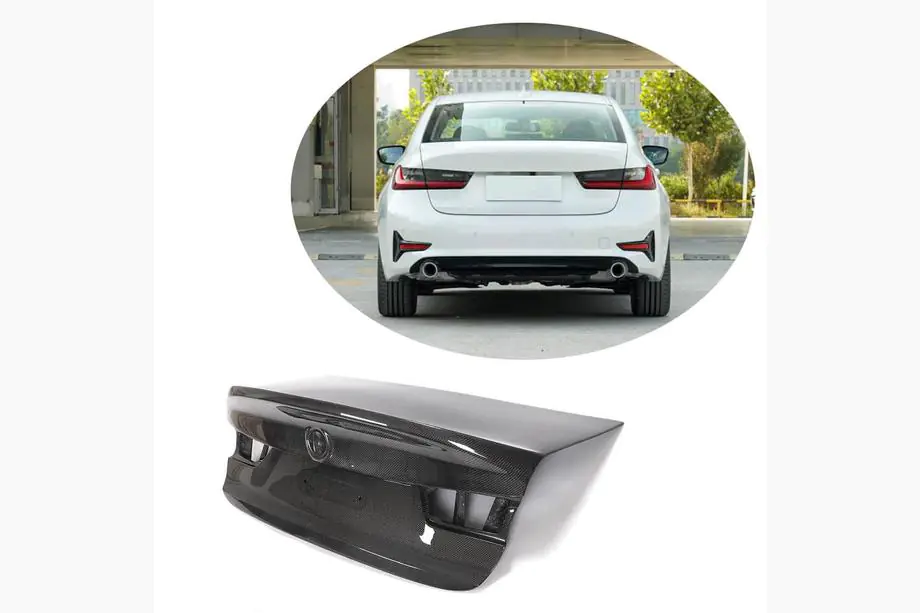 BMW 3-serie G20/G21 2018– Bagklap i kulfiber (2018-2022) Image