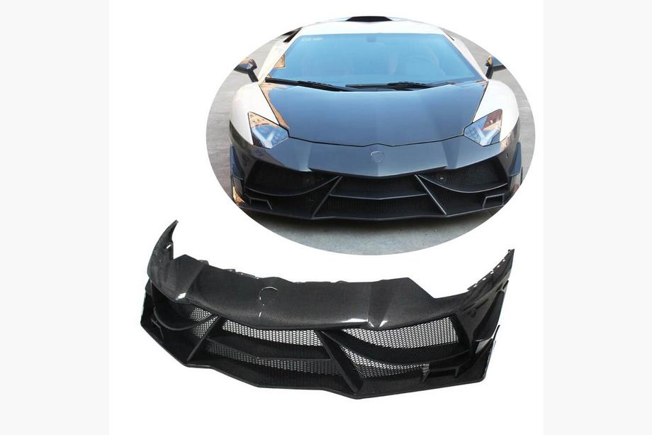 Lamborghini Aventador 2011–2022 Front kofangerlæbe (kulfiber) Image