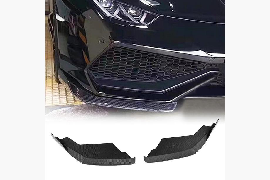 Lamborghini Huracan 2014– Flaps til frontkofanger Flap V1 (carbon) Image