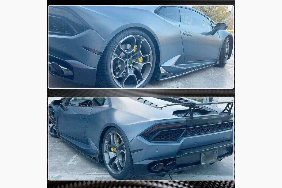 Lamborghini Huracan 2014– Dørtrinslister (Carbon) Foto 5