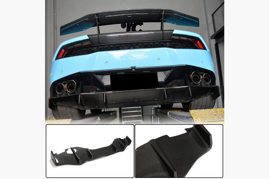 Lamborghini Huracan 2014– Bagkofanger-diffuser V1 (Carbon) Image
