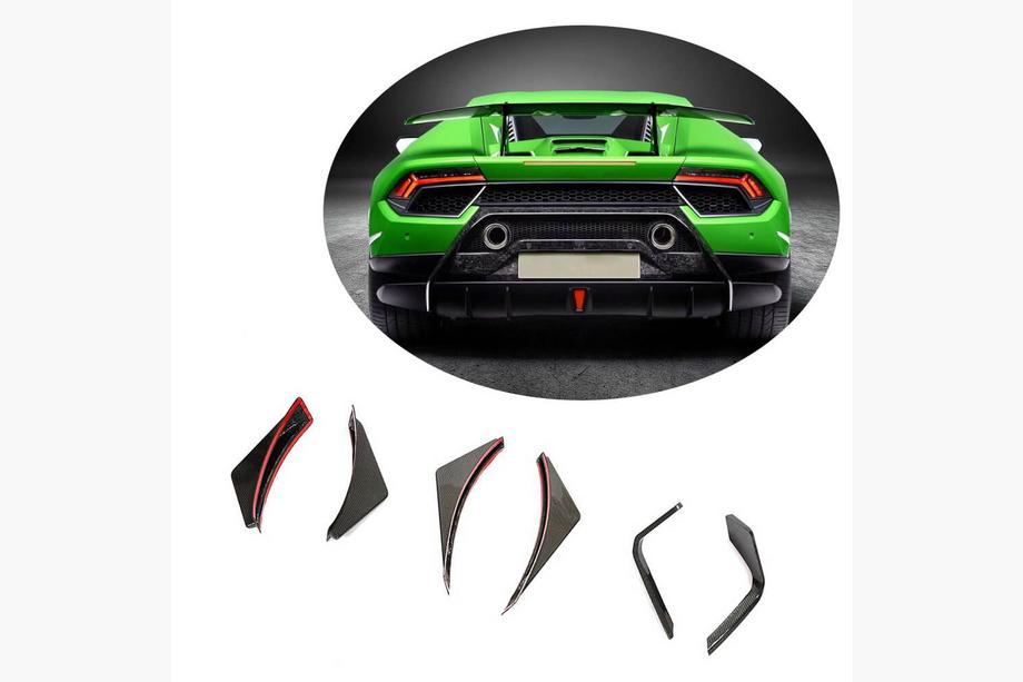 Lamborghini Huracan 2014– Bagkofanger diffuser V2 (Carbon) Image