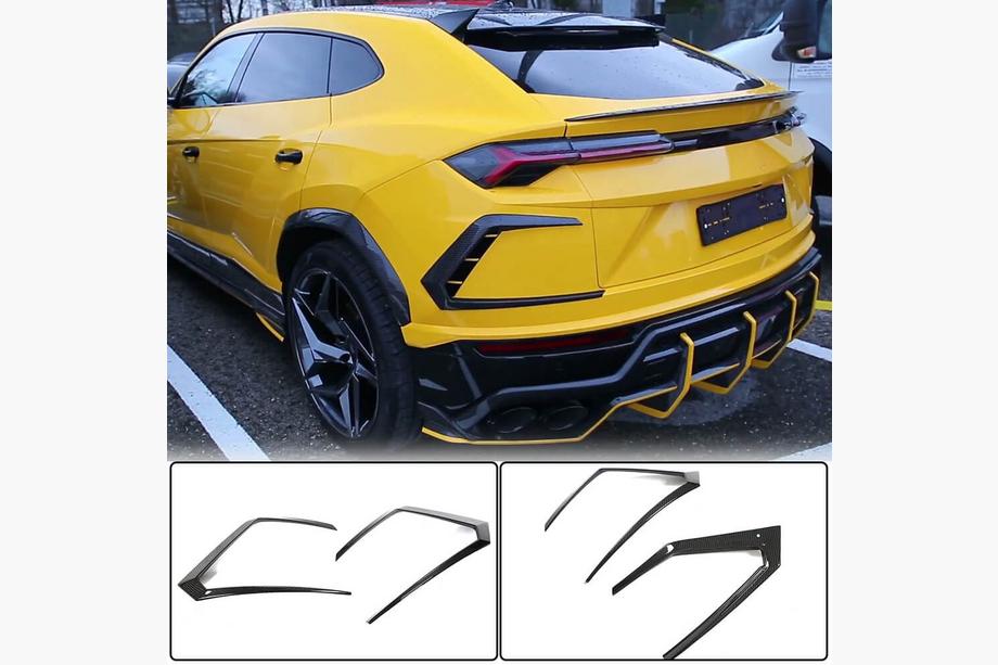 Lamborghini Urus 2018– Bagkofangerlister (tør carbon) Image