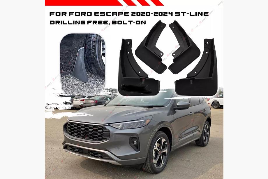Ford Kuga/Escape 2019– Premium stænklapper (til ST-Line, 4 stk.) Image