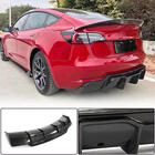 Tesla Model 3 2017– Bagkofanger diffuser V2 (2017-2023, Carbon) foto 1